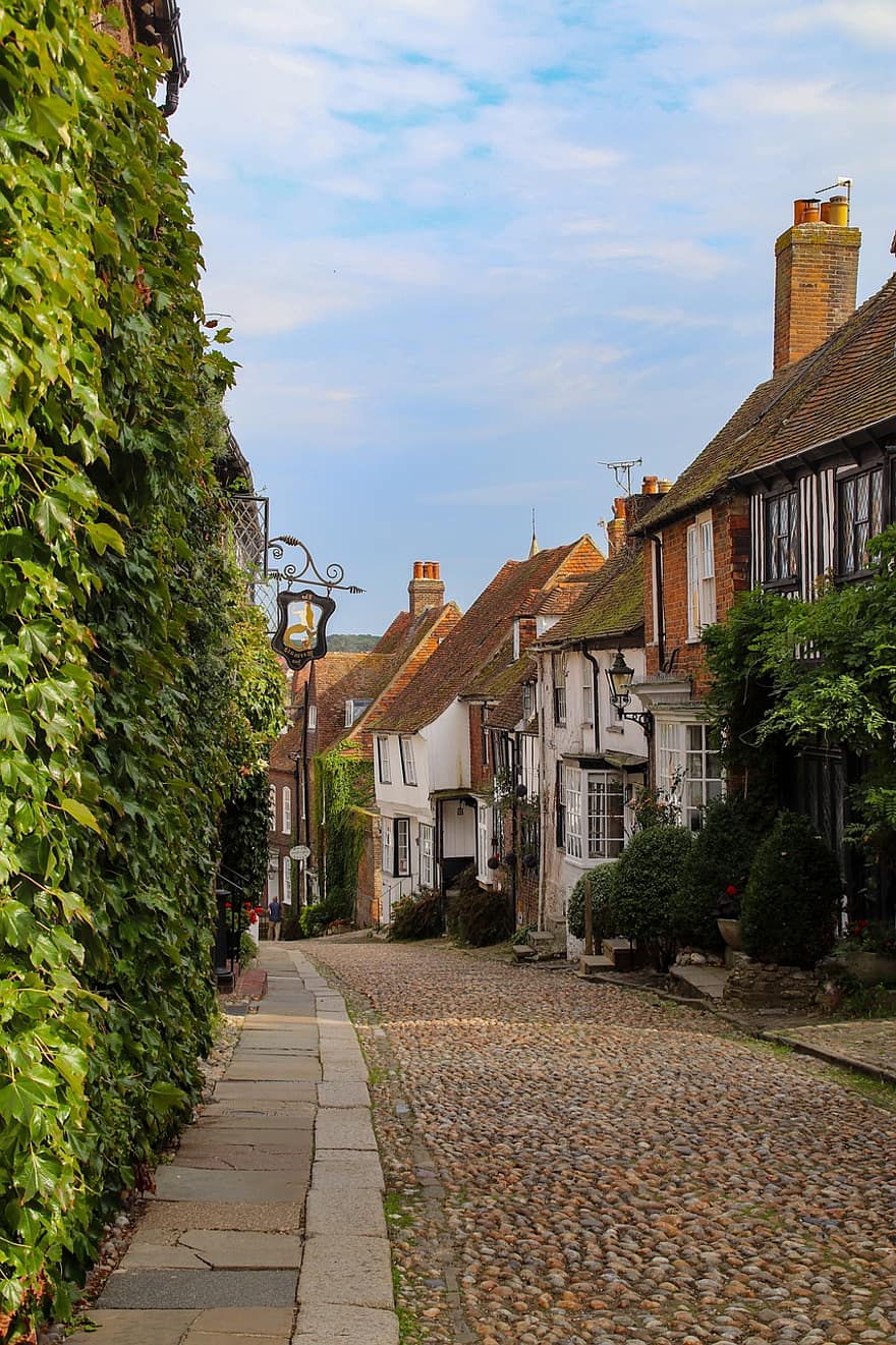 Building, Town, Village, Medieval, Old Town, Rye, Sussex, England, Britain, English, Historic