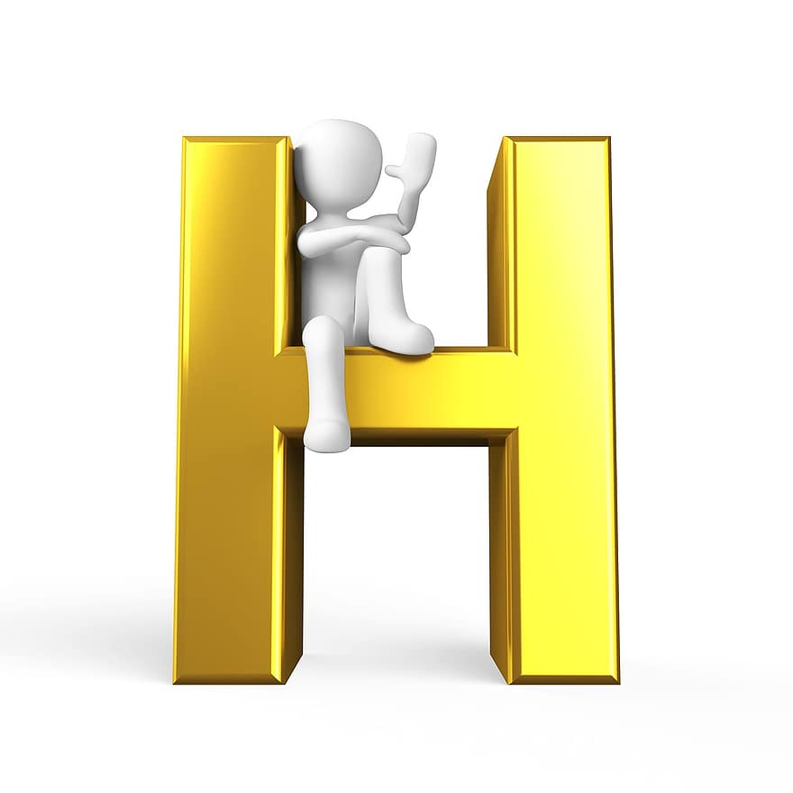 H, Letter, Alphabet, Alphabetically
