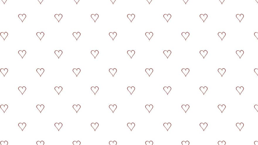 Heart, Pattern, Background, Love, Romantic, Valentine, Valentine's Day, Romance, Symbol, Card, Decorative