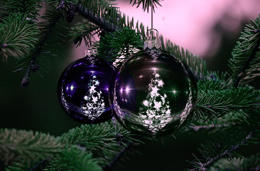 świąteczna ozdoba, jodła, Boże Narodzenie, dekoracja, drzewko świąteczne, ozdoby choinkowe, świąteczne dekoracje, grudzień, kartka z życzeniami, kartka świąteczna, Wigilia