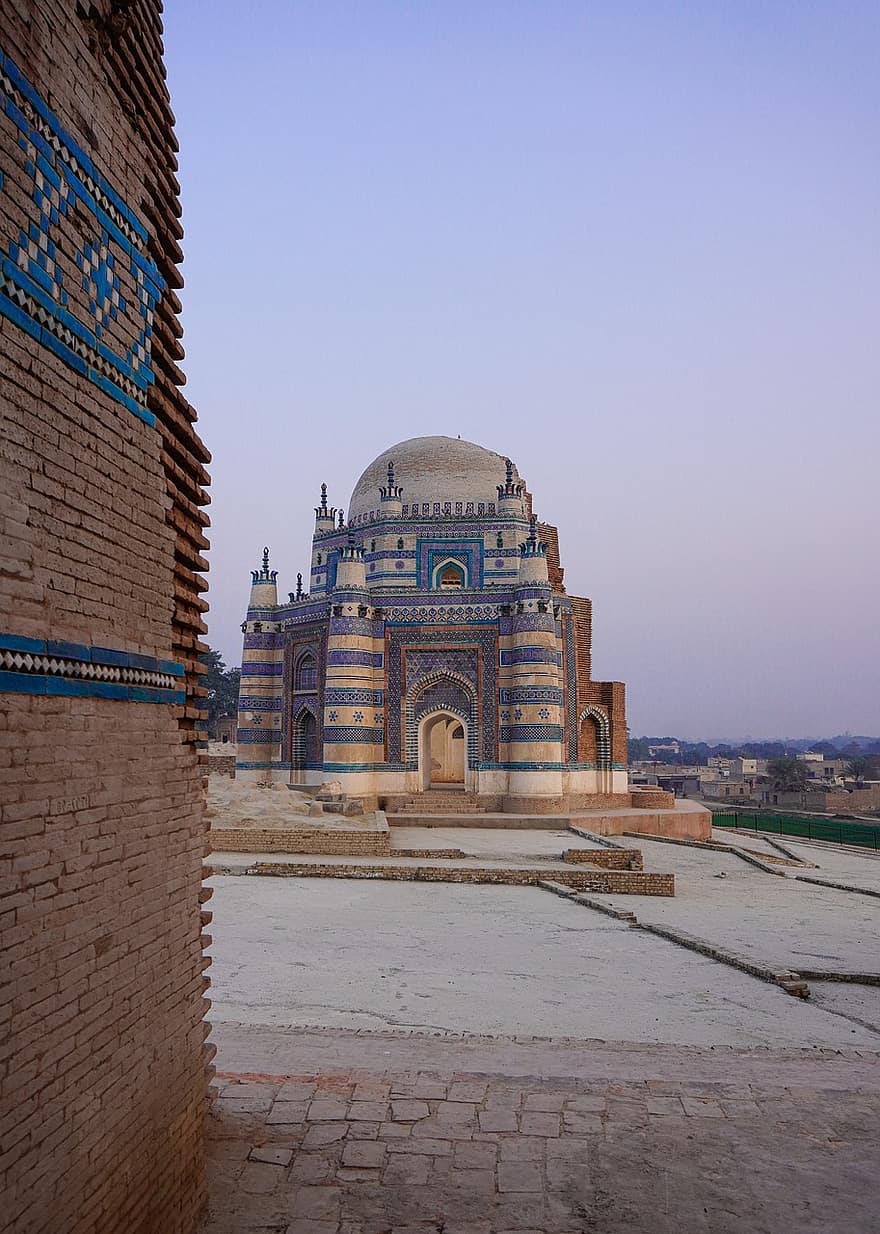 Tomb Of Bibi Jawindi, Shrine, Tomb, Building, Landmark, Historical, Old, Architecture, Islam, famous place, cultures