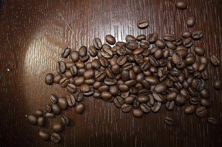 káva, fazole, hnědý, opečený, pražená kávová zrna, Kávová zrna, kofein