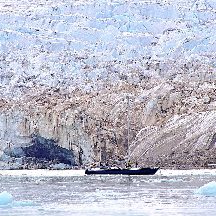 jäätikkö, luonto, arktinen, matkustaa