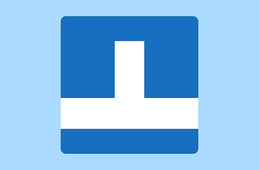 Österreich, Sackgassenzeichen, Straßenschild, Verkehrsschild