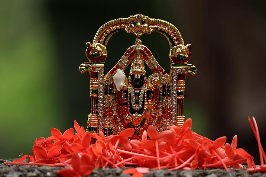 indischer Gott, Statue, Ornament