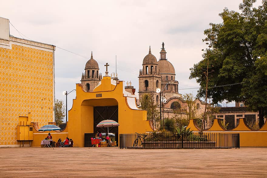 kaupunki, matkustaa, matkailu, kaupunki-, Toluca, Meksikon valtio, arkkitehtuuri, iso alkukirjain, Tolucan laakso, katedraali, kristinusko