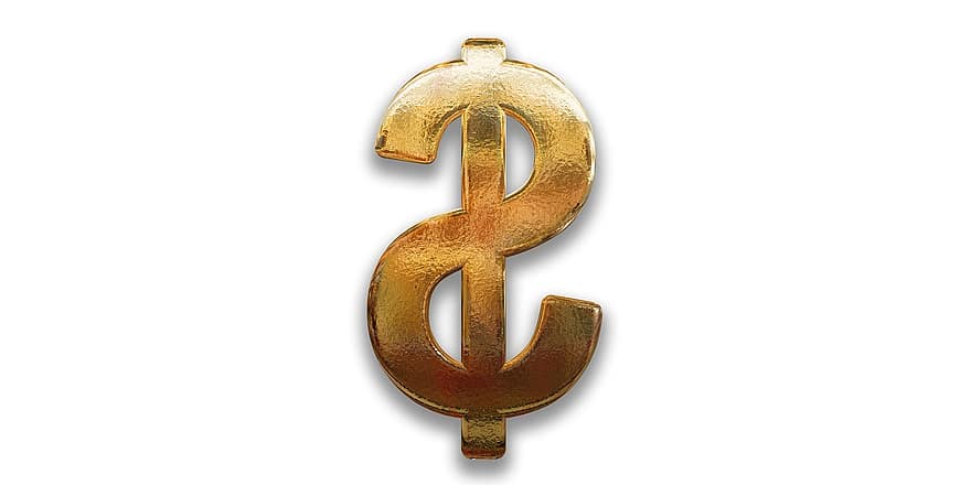 dólar, moeda, finança, bancário, dinheiro, símbolo, economia