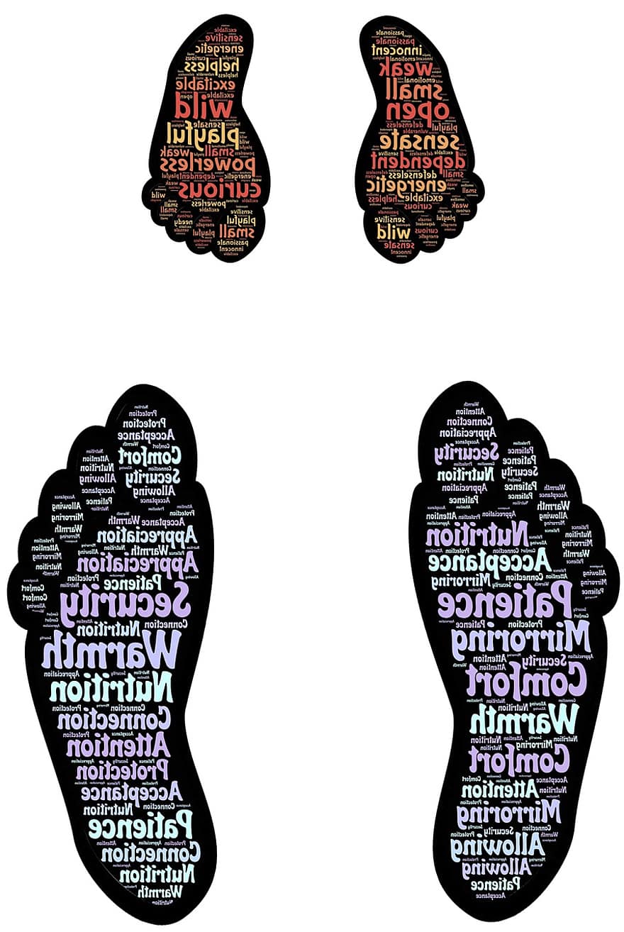 Feet, Footprints, Child, Toddler, Qualities, Human, Parenting, Adult, Childhood, Parenthood, Family