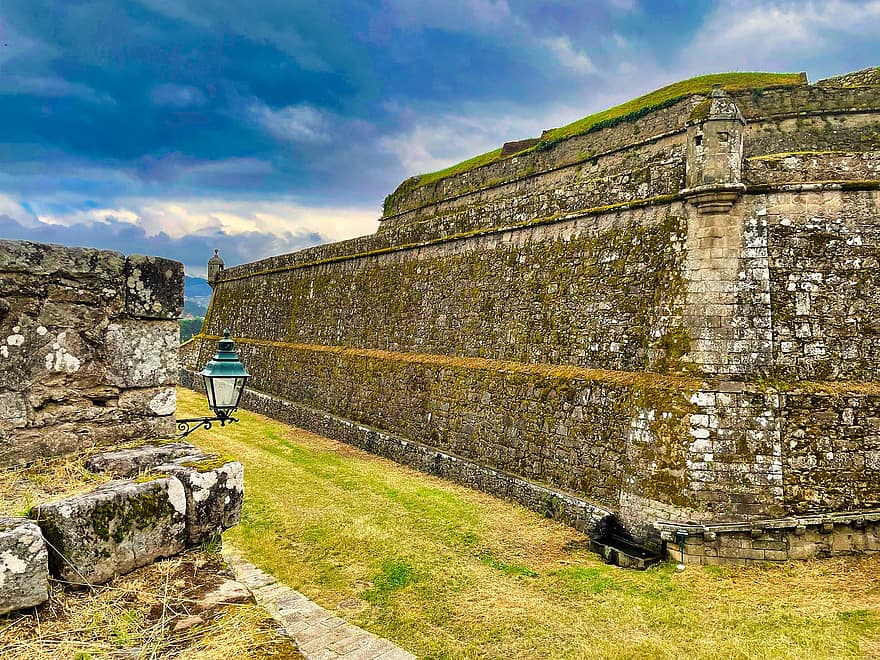 mur, forteresse, valença, le Portugal, architecture, citadelle, frontière, L'Europe , tourisme, monument