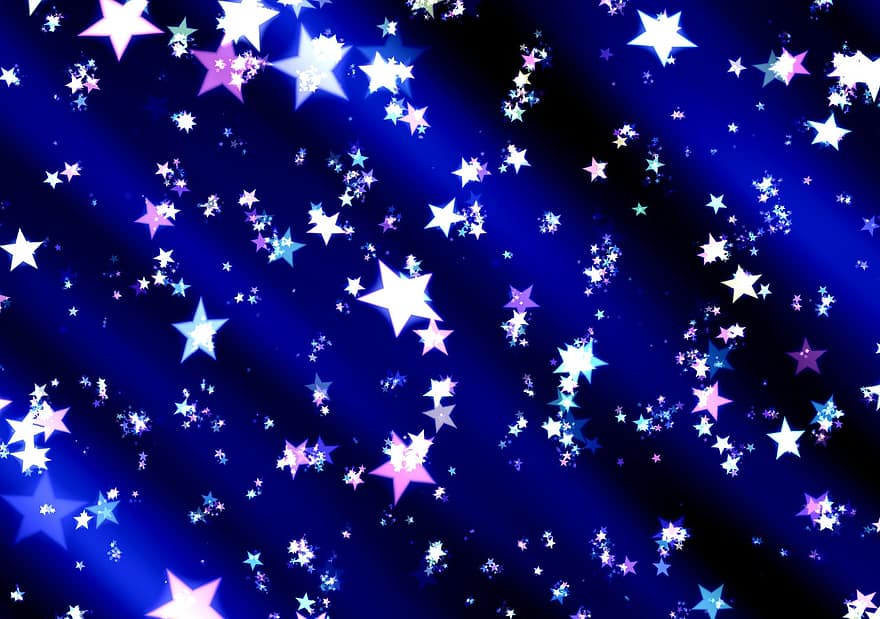 bintang, langit, grafis, malam, Latar Belakang, tekstur, struktur, pola