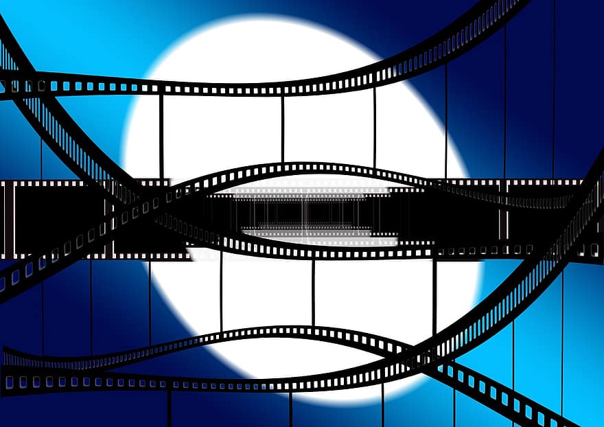 Cinema, Film, Filmstrip, Black, Video, Analog, Recording, Image, Slide Film, Camera, Kleinbild Film