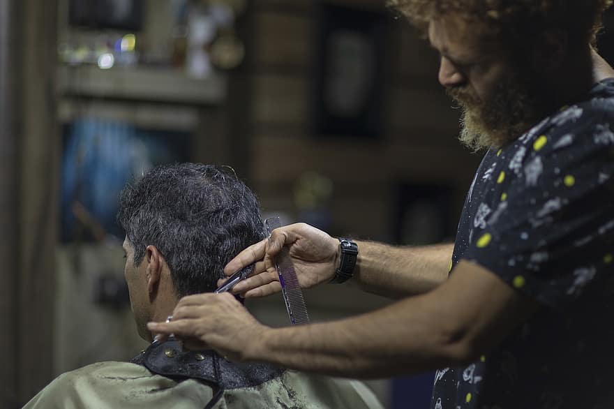 barberia, feina, treballar, ocupació, negocis, iran, Ciutat de Mashhad, homes, cabell, adult, perruqueria
