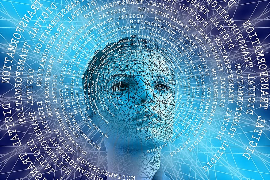 Digitization, Transformation, Digital, Change, Data, Computer, Business, Technology, Person, Man, Face