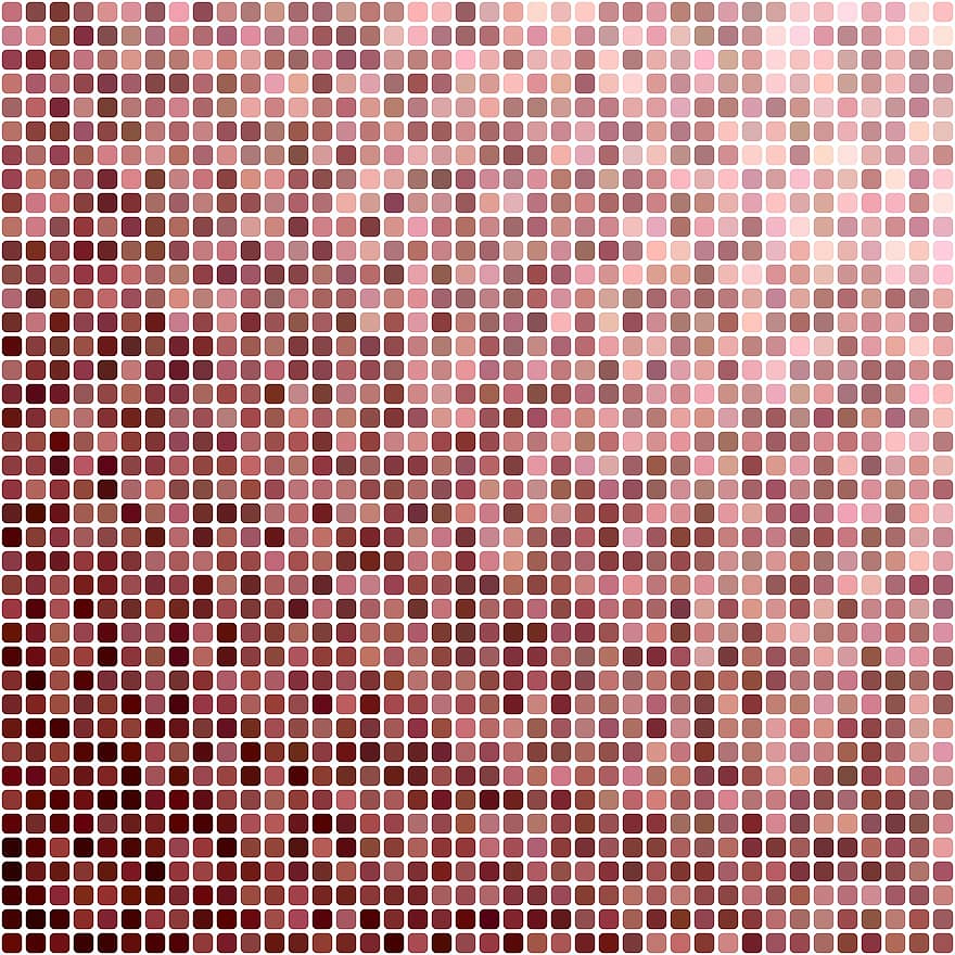 Square, Mosaic, Background, Geometric, Modern, Decoration, Backdrop, Color, Digital, Rounded, Squared