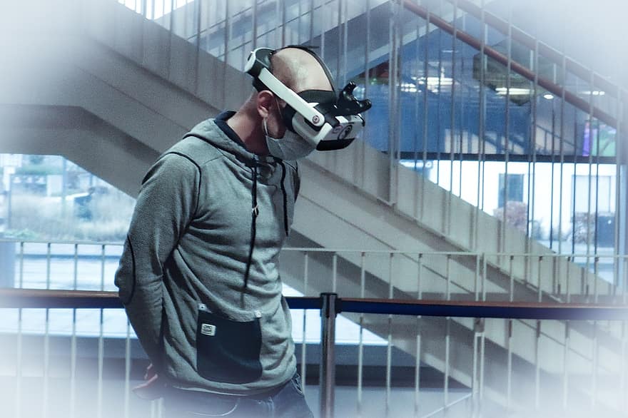 virtuelle Realität, VR-Brille, vr, Zukunft, Technologie, Digital, Computertechnologie, Spiel
