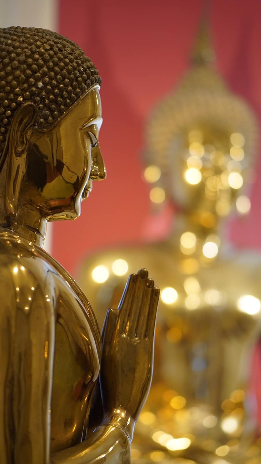 храм, Буда, статуя, будизъм, будист, скулптура, свят, религия, духовност, Тайланд