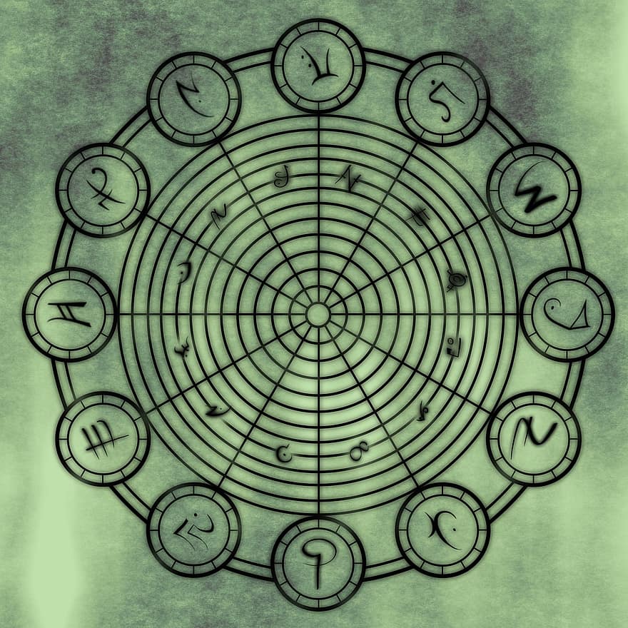 runa, geometría, sagrado, místico, esotérico, alquimia, espiritualidad, misterio, espiritual, antiguo, mágico