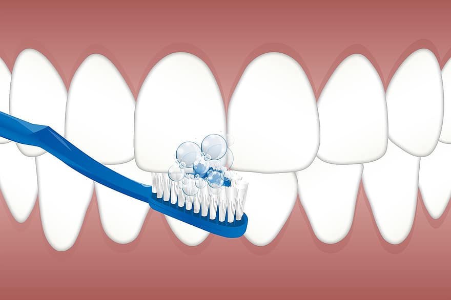 tænder, børste, rengøring, tandpasta, tandbørste, hygiejne, tandpleje, ren, sundhed, tandlæge, dental