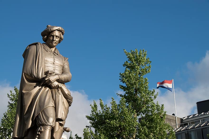 công viên, điêu khắc, Châu Âu, nước Hà Lan, am Amsterdam