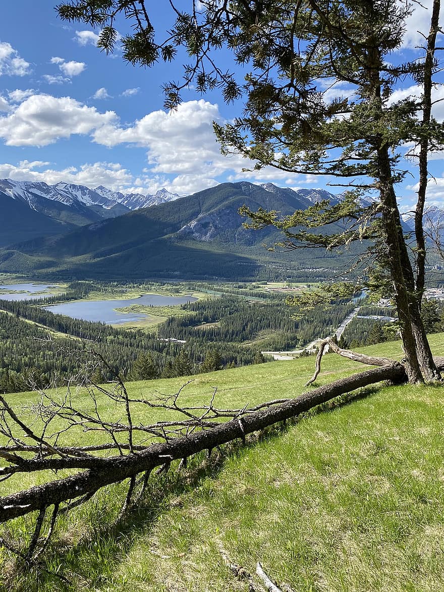 góry, banff, Kanada, Natura