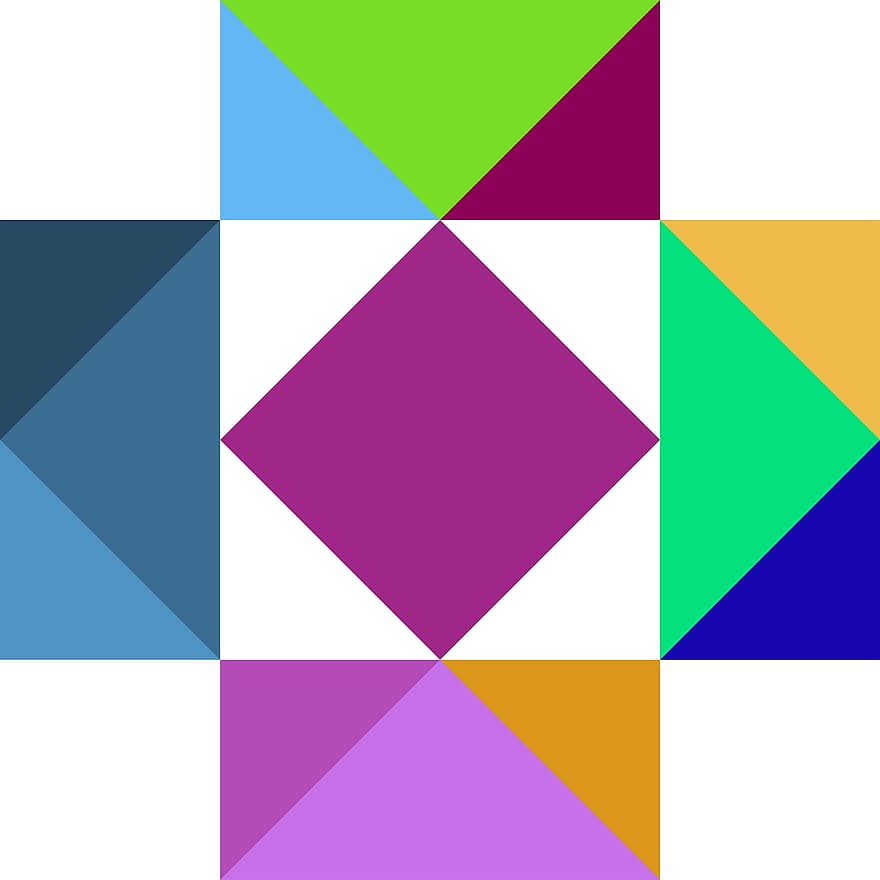fyrkant, rektangel, triangel, rektangulär, abstrakt, färgrik, mönster, bakgrund, form, design, Färg
