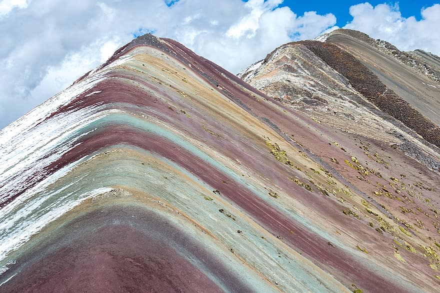 Bjerg Colorada, Peru, rejse, natur, landskab