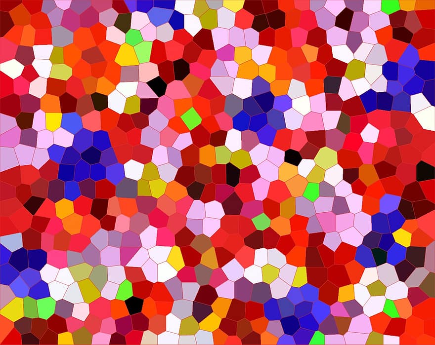 mozaik-, háttér, sokszínű, sablon, szerkezet, To Dye, csempe, színezett, kék, fehér
