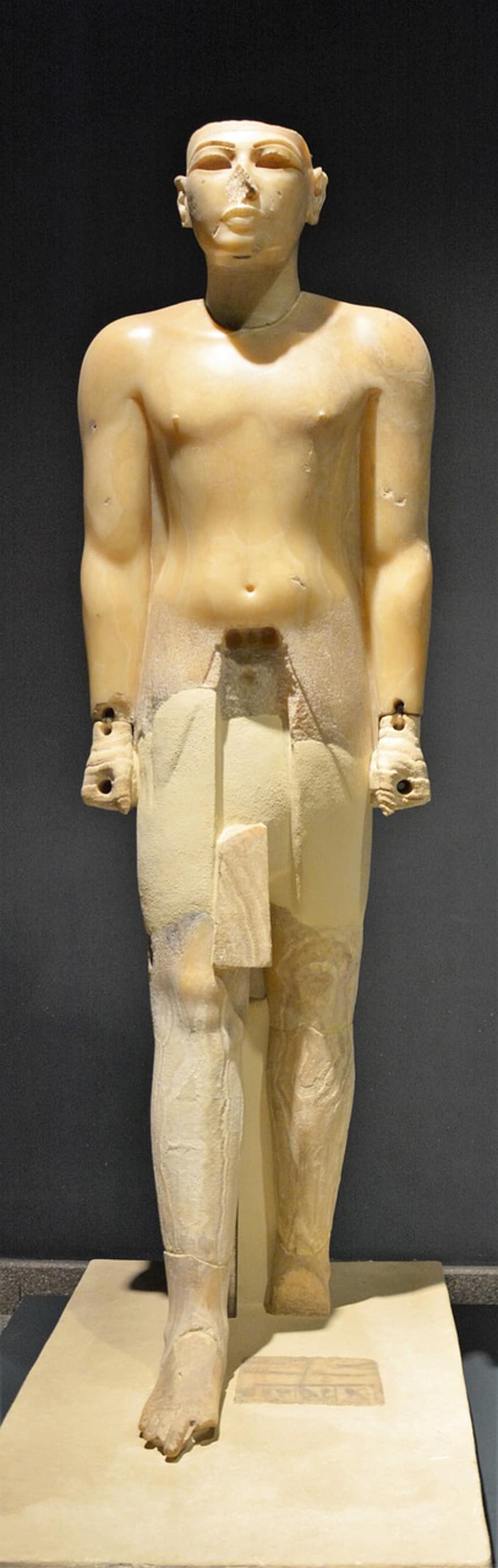 statula, senoji skulptūra, Senovės Egipto artefaktas, muziejus