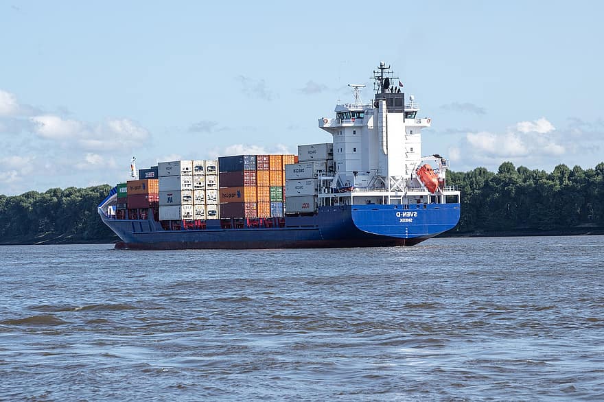 Cargo Ship, Ship, Transport, Container Ship, Freight