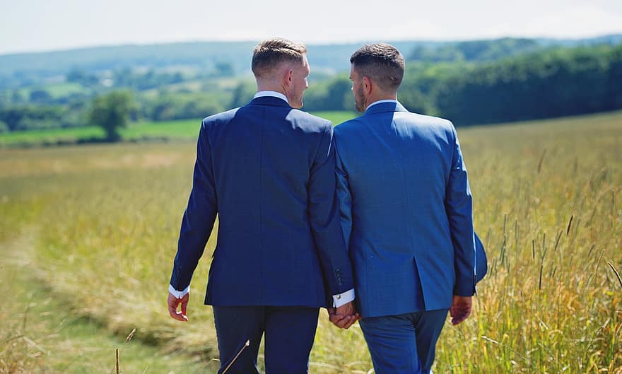 Couple, Man Love, Homosexual, Relationship, Together, Romance, Gay, Romantic, Homosexuality, Wedding