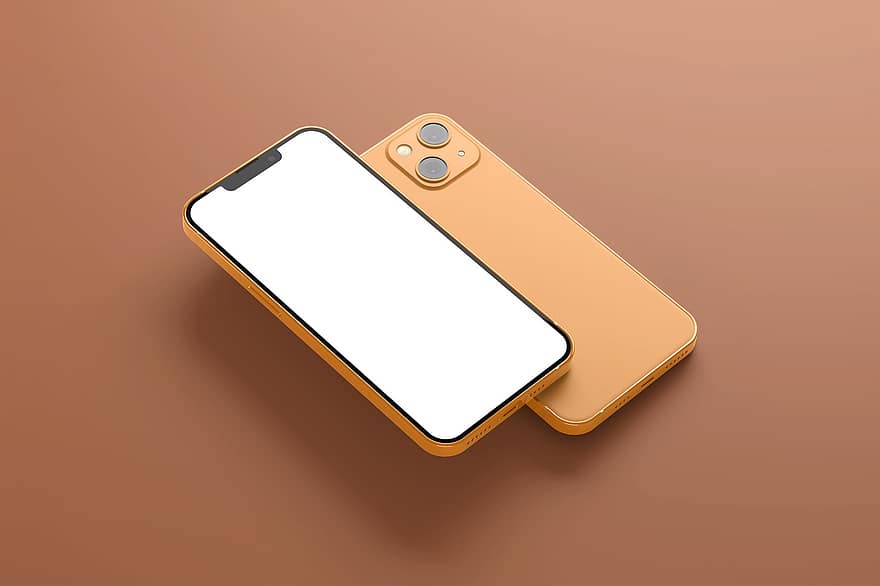 „iPhone“, išmanusis telefonas, Mobilusis telefonas, 3D maketas