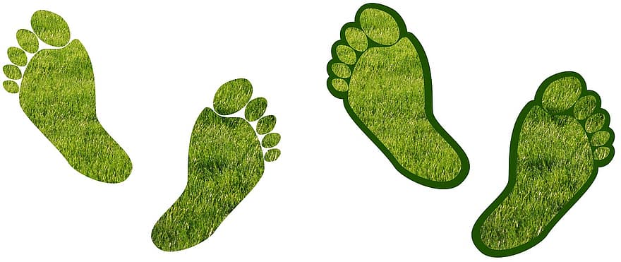 援助、裸足、炭素、カーボンフットプリント、環境、環境保全、環境被害、足跡、足音、エデンの園、地球温暖化