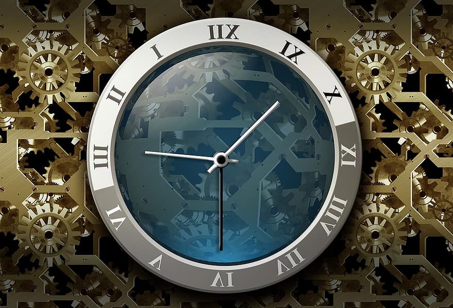 klocka, rörelse, tid, tid av, tid som indikerar, klockansikte, pekare, analog klocka, bakgrund, grafisk, layout