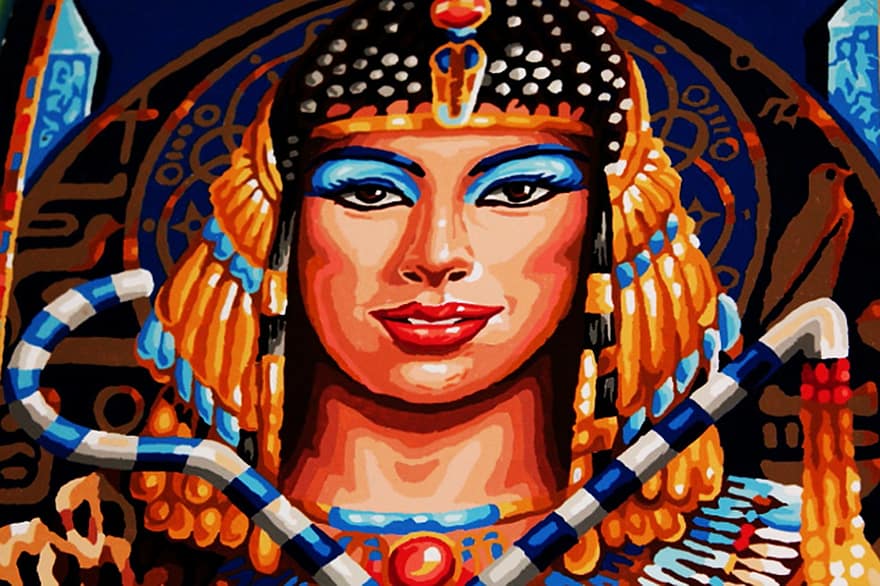 Egipt, kobieta, faraon, sztuka