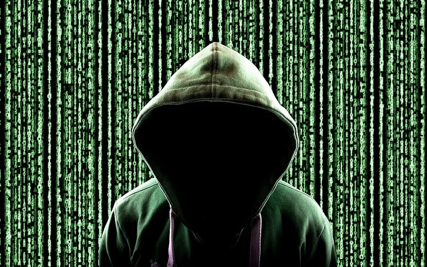 хакер, кибер защита, дреха с качулка, кибер, сух, компютърна сигурност, компютърен хакер, хамалски, тайнствен