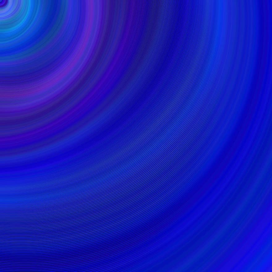 Blauer Hintergrund, abstrakt, Blau, Hintergrund, Kunst, Kunstwerk, Farbe, Computer, konzentrisch, kreativ, Kurve