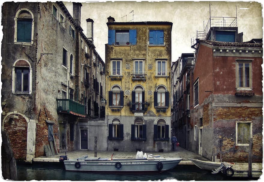 Venetsia, Italia, arkkitehtuuri, kaupunki