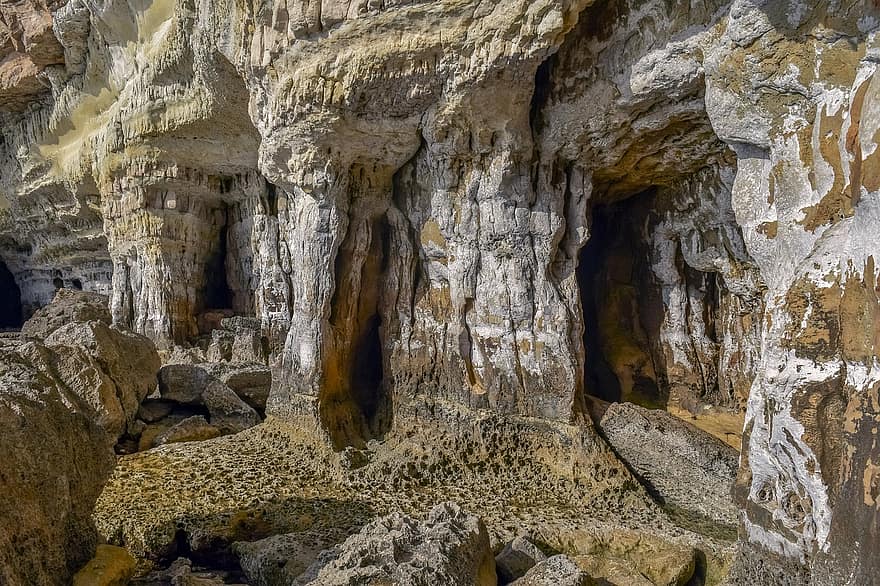 пещера, геология, стръмна скала, ерозия, морски пещери, cavo greko, Кипър, туризъм, дестинация