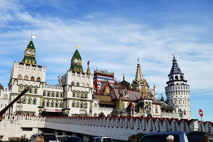 Moscú, Rusia, arquitectura, edificio, Iglesia, turismo, cielo