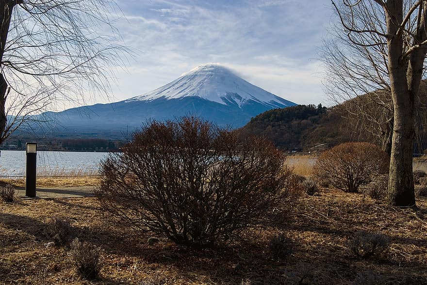 Mt Fuji, Japan, Volcano, Mountain, Fuji, Stratovolcano, Japanese, Landmark, Japanese Landmark, Japanese Icon, Scenic