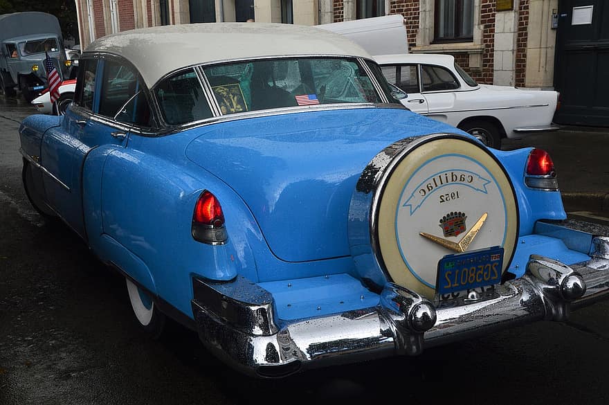 Cadillac, Classic Car, Vintage Car, Vehicle, Car, Street
