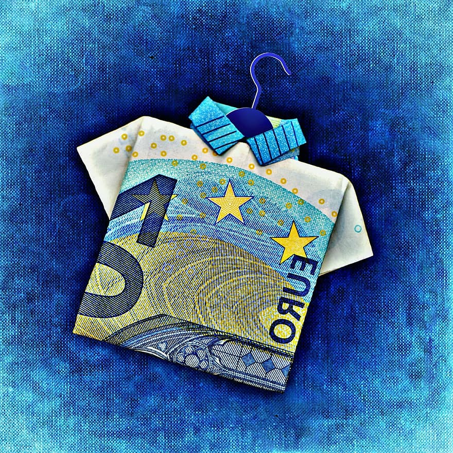 la última camiseta, billete de banco, moneda, euro, Efectivo y equivalentes de efectivo, reserva, técnica de plegado
