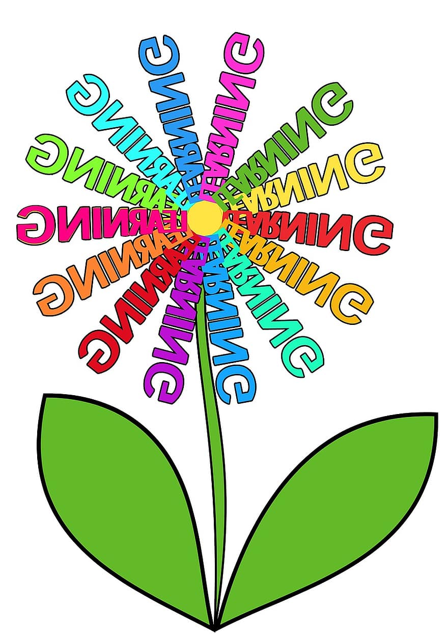çiçek, büyümek, renk, renkli, yetişkin eğitimi, yazmak, bilgi, güç, öğrenmek, Eğitim, becerileri