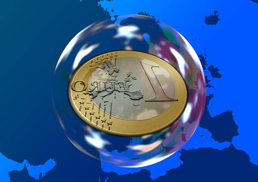 euro, dinheiro, moeda, Europa