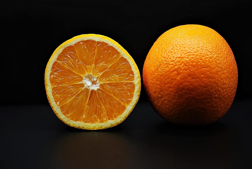 オレンジ、フルーツ、柑橘類、ビタミン、ジューシー、甘い