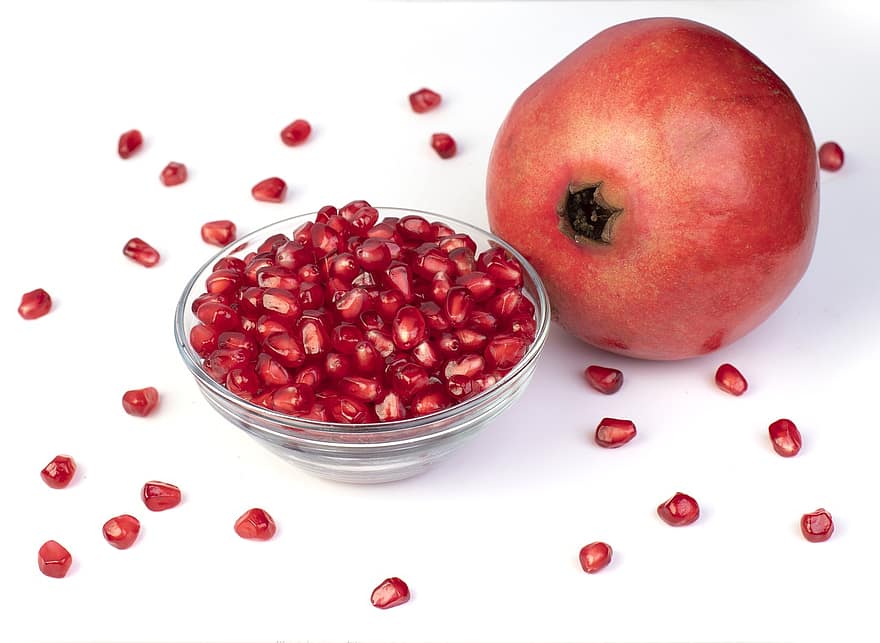 Fruit, Pomegranate, Organic, Healthy, Nutrient, Vitamin, Antioxidant, Diet, Fresh