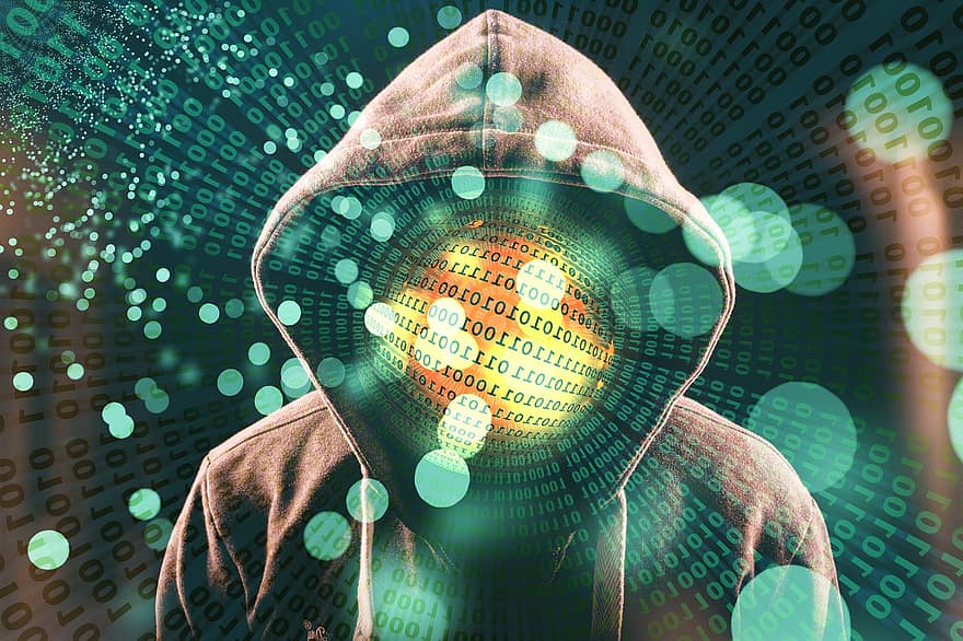 hacker, hette, angrep, internett, anonym, binær, forbrytelse, kybernetikk, kunstig intelligens, funksjon, krets