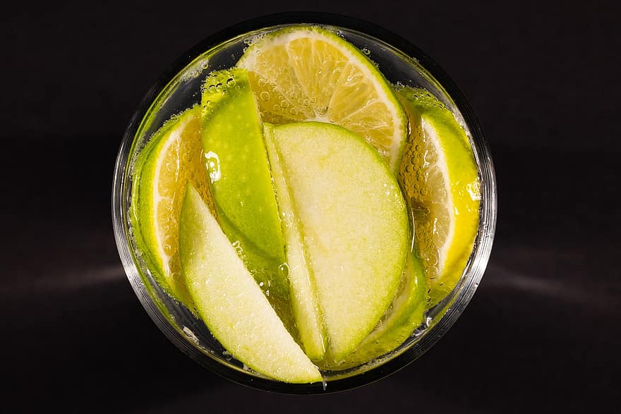 Limun, air lemon, minuman dingin, minuman, detoksifikasi, soda, makro, minuman beralkohol, koktail