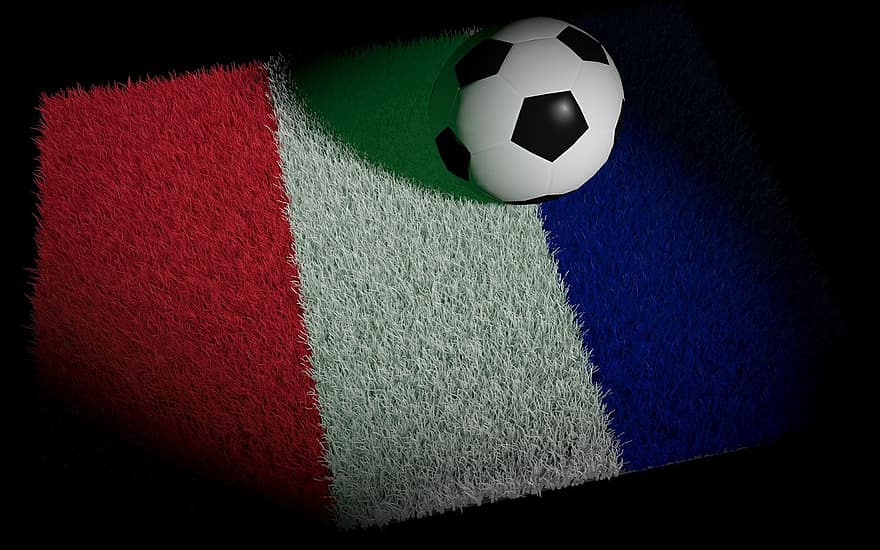 Frankrike, Fotball, verdensmesterskap, nasjonale farger, fotballkamp, flagg