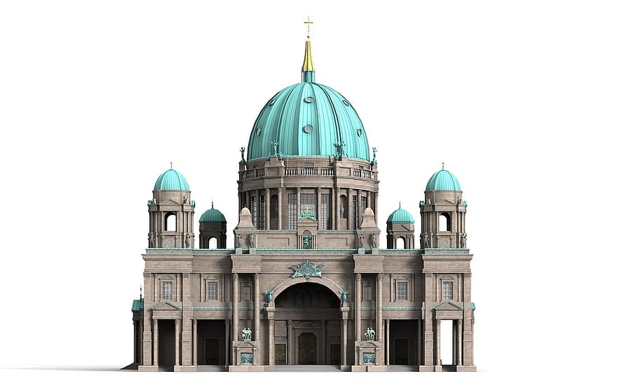 베를린, 돔, 성당, 건축물, 건물, 교회에, 관심있는 곳, 역사적으로, 관광 명소, 경계표
